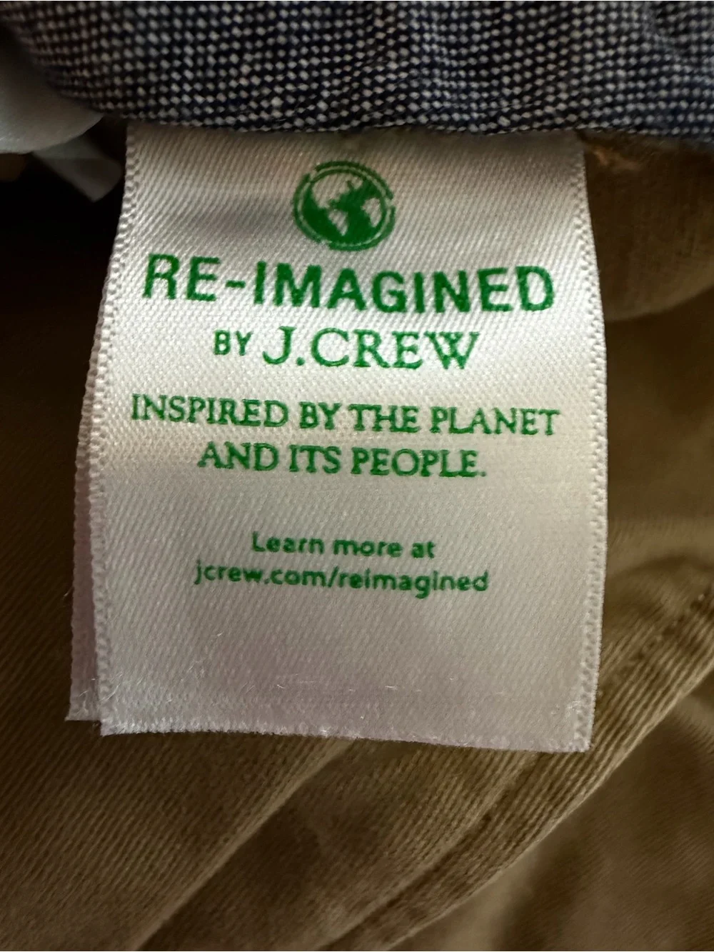 J.Crew 770 Straight Fit Chino Pants Mens 36x30 Khaki Stretch